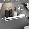 Plantex Stainless Steel Bathroom Shelf with Soap Dish/2in1 Multipurpose Shelf for Bathroom/Bathroom Shelf Rack (15x5 Inches)  Pack of 1 view 4