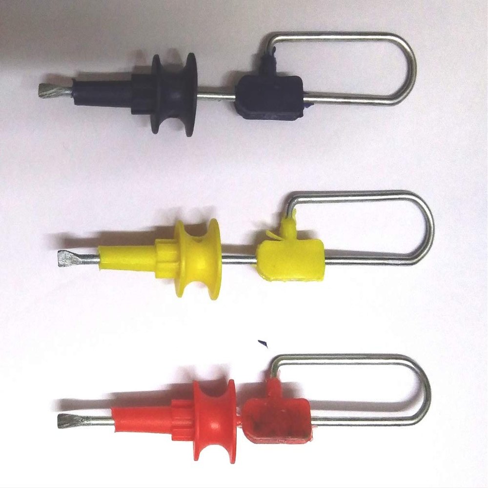 AANIJ Virgin Plastic Tailoring Machine Bobbin Winder Multicolor - Pack of 3