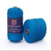 DK Craft Touch Twisted Macrame Pure Cotton Cord for Macrame DIY and Other Projects (Turquoise Blue, 4 mm 100 metre) view 1