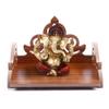 MELANA Art and Craft Wooden Temple Beautiful Plywood Pooja mandir Room Home Decor Office OR Home Temple(Red, Small) (Pack of 1) view 1