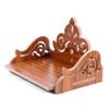 MELANA Art and Craft Wooden Temple Beautiful Plywood Pooja mandir Room Home Decor Office OR Home Temple(Red, Small) (Pack of 1) view 2