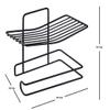 Vroxy Multi Purpose Self Adhesive Tissue Toilet Paper Holder Storage with Shelf, Wall-Mounted Paper Towel Storage Rack Bathroom Wall Shelf, Multi Color (Tissue Paper Dispenser with Mobile Stand) view 4