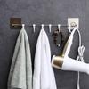 petrickenterprise Magic Sticker Self Adhesive Wall Mounted Napkin Towel Holder Stand Set of 3 for Bathroom, Kitchen and Wash Basin Towel Bar Strong Sticky(Big Hook Hanger) (3) view 3