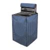 Star Weaves Fully Automatic Top Load Washing Machine Cover For Samsung/Ifb/Lg/Godrej/Bosch/ 6 Kg, 6.2 Kg, 6.5 Kg, 7 Kg (58 X 58 X 88 Cms), Waterproof & Dustproof, Polyester, Blue Polka Dots view 1