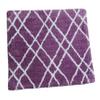 AEROHAVEN Glorious Super Soft Microfiber Abstract Designer Anti Slip Bathmat - BM-12 (Wine, 50 x 80 cm) view 2