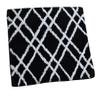 AEROHAVEN Glorious Super Soft Microfiber Abstract Designer Anti Slip Bathmat - BM-12 (Black, 50 x 80 cm) view 2