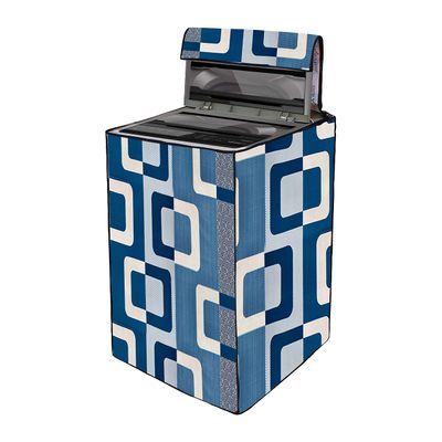 Star Weaves LG Top Load Washing Machine Cover Suitable for 6 kg, 6.2 Kg, 6.5 Kg, 7 Kg (58cms X 58cms X 88cms), (Design133) - FABKUM171