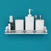 Plantex Stainless Steel Bathroom Shelf for Wall/Bathroom Organizer with Drill/Washroom Accessories/Wall Shelf for Kitchen Storage (16x5 inches, Chrome) view 4