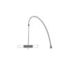 Viking Brass Jet Spray Set Crystal - Thread 15mm () - Length 600mm (24) - Polished CP, Hygienic jet spray view 1