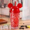 Crackles Mug Bottle Jelly Sipper Gel Feezer Sipper Icecream Cup with Straw for Cold Beverages Water and Drinks 450ml view 2