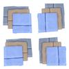 SAI PRASEEDA 100% Pure Cotton Handloom Towel Border Line Pack of 4_Size 32X68 Inch with Kerchief SP13 view 4