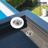 Viking SS201 Roof Balcony Drain Round-Dome with Dia 125mm (5),Stainless Steel 201 Polished Finish - Suitable for terraces, Patios and Outdoor Spaces,Efficient Water Drainage view 4