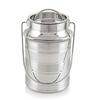 Super HK - 1.5 L Steel Milk Container with LID (Silver) view 1