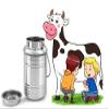 Super HK - 1.5 L Steel Milk Container with LID (Silver) view 4