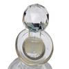 SHOBHANA ENTERPRISES Crystal Clear Glass Antique Wine Decanter for Liquor - Size 9x9x19(cm), 250ml view 2