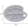 Worison Plastic Oval Kidney Shaped 20 Well Painting Palette,30 x 19 cm view 2