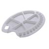 Worison Plastic Oval Kidney Shaped 20 Well Painting Palette,30 x 19 cm view 3