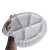 Worison Plastic Oval Kidney Shaped 20 Well Painting Palette,30 x 19 cm view 4