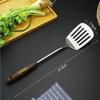 store Naidev Stainless Steel and Bamboo Slotted Wooden Handle Cooking Baking Flipping Grilling Frying Pancake Spatula- Kitchen Turner view 4