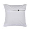 pepme Printed Jute Throw Pillow Cushion Covers; with Inside Foam, Hidden Zipper with Superior Back Cover (Abstract Print 16 x 16 inches,Set of 5) view 3