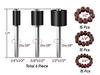 SWISSO 51Pc Sanding Drum Kit Set Using Removing Rust And Dust DIY Working Tools view 4