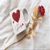 GLAMOUROUI Ceramic Coffee Mug || for Hubby Wifey Couple || Valentine Day Special 350 ml || Set of 2 view 4