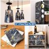 ANNACREATIONS Self Adhesive Wallpaper Waterproof Vinyl Stickers PVC Wall Papers 45 X 304 cm (Blue Pearl) view 4