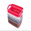 Nayasa Rope Tray Basket for Stationary Paper File Storage for Office 4pc Set | Multicolor (Mini) Rectangular | 20L x 13.5W x 7H cm view 1