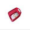 Nayasa Rope Tray Basket for Stationary Paper File Storage for Office 4pc Set | Multicolor (Mini) Rectangular | 20L x 13.5W x 7H cm view 4