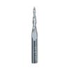 Solid Carbide Cnc Router Bit 2flute Spiral Tapper Ballnose 4x25x50X6 3d wood Carving view 1