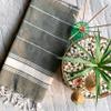 PIXEL HOME Cotton Bath Towel (Olive Green) view 1