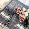 PIXEL HOME  Turkish Style Premium Cotton Bath Towel 250 GSM - Denim Blue (36"x72") view 2