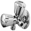 JAGGER JTO2217 Full Brass 2 In 1 Or Two Way Angle Valve For Bthroom/Toilet For Faucet Or Cistern Connection With Teflon Tape And Wall Flange (SLEEK) view 1
