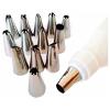 Rangwell 12 Piece Cake Decorating Set Frosting Icing Piping Bag Tips with Steel Nozzles view 2