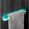 FERRON Wall Mounted Collapsible Shoe Organizer Bathroom Slippers And Shoes Hanger Folding Self Adhesive Storage Towel Racks (Multicolor) - 1 Pcs view 3