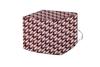 The Furnishing Tree Window AC Cover for 1 Ton Capacity PVC Waterproof and Dustproof Symmetric Pattern Maroon view 3