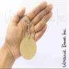 Vertical Root Inc Pack of 20 Circle Round Shaped (2 Inch Diameter | 3.2 mm Thick) MDF(Wood) Key Chains Sheet Craft Plain for Painting Wooden Craft - Decoupage MDF Plains, Resin Art Work & Decoration view 2