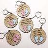 Vertical Root Inc Pack of 20 Circle Round Shaped (2 Inch Diameter | 3.2 mm Thick) MDF(Wood) Key Chains Sheet Craft Plain for Painting Wooden Craft - Decoupage MDF Plains, Resin Art Work & Decoration view 4