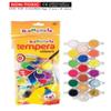 FIRST CLICK Art 12 Wells 301 Palette + Pidilite Rangeela Student Water Color 18 Shades + Set of Flat Brushes + A4 Drawing Ivory Paper 210 GSM 25 Sheets view 3