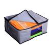 Presents Non Woven Saree Cover Storage Bags for Clothes Combo Offer Saree Organizer for Wardrobe/Organizers for Clothes/Organizers for Wardrobe Grey (Set of 6) view 3