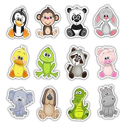 Nourish Baby Animals Fridge Magnets