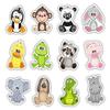 Nourish Baby Animals Fridge Magnets view 1
