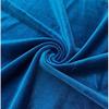 Shakti Fashion Stretch Velvet Velour Fabric Decorative Soft Smooth & Silky Cloth for Home Furnishing, Curtains,Pillows/Cushions and Craft Material (1 Meter, Dark SkyBlue) view 1