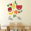 Littlebuds Fruits Medium Vinyl Wallsticker (75 cm x 90 cm) view 1
