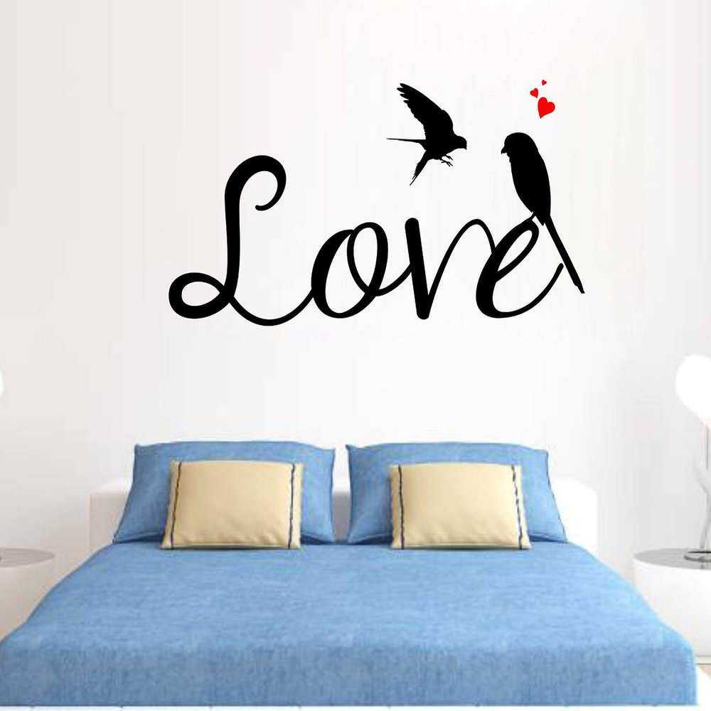 Littlebuds Love Medium Vinyl Wallsticker(50 cm x 80 cm)