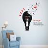 Littlebuds Lets Us Go Medium Vinyl Wallsticker(90 cm x 85 cm) view 1
