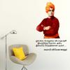 Littlebuds Swami Vivekanandhar Medium Vinyl Wallsticker(55 cm x 75 cm) view 2