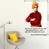 Littlebuds Swami Vivekanandhar Medium Vinyl Wallsticker(55 cm x 75 cm) view 3