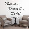 Littlebuds Dream Quotes Medium Vinyl Wallsticker(90 cm x 60 cm) view 1