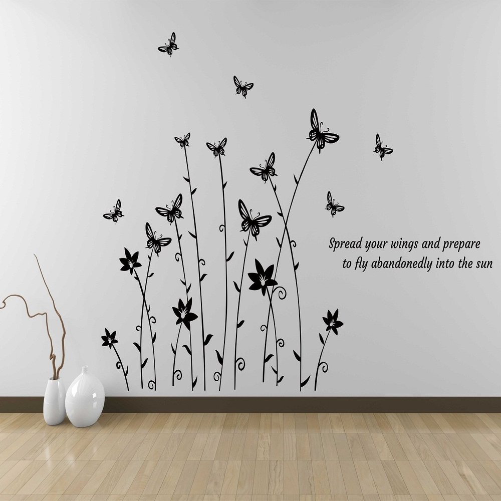 Littlebuds Quotes Medium Vinyl Wallsticker(80 cm x 110 cm)